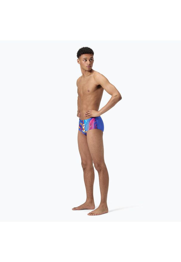 Bokserki kąpielowe męskie Speedo Club Training Placement Brief. Kolor: niebieski