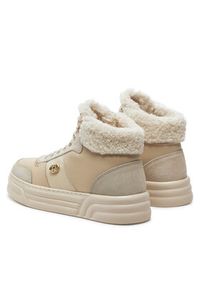 Liu Jo Sneakersy BF4033 PX530 Beżowy. Kolor: beżowy. Materiał: skóra #5