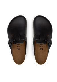 Birkenstock Klapki Boston 0060191 Czarny. Kolor: czarny. Materiał: skóra #5