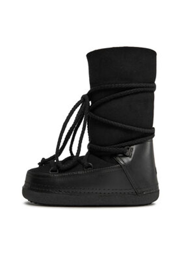 Inuikii Śniegowce Classic High 75107-007 Czarny. Kolor: czarny. Materiał: skóra