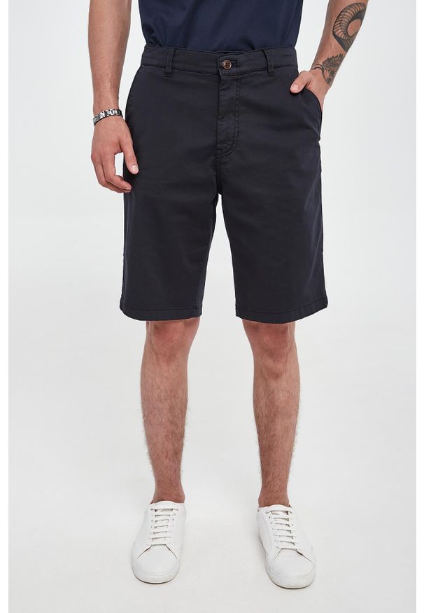 JOOP! Jeans - Spodenki męskie Rudo JOOP! JEANS. Kolor: brązowy