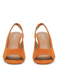Clara Barson Sandały WYL3119-13 Pomarańczowy. Kolor: pomarańczowy. Materiał: materiał #3