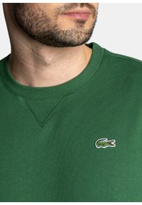 Bluza męska zielona Lacoste SH1505-S30. Kolor: zielony. Materiał: materiał. Styl: elegancki