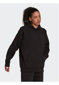 Adidas - adidas Bluza ALL SZN Fleece HC8823 Czarny Loose Fit. Kolor: czarny. Materiał: bawełna