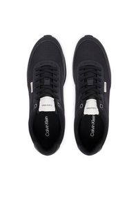Calvin Klein Sneakersy Retro Runner T Lth Aop Ny HM0HM02213 Czarny. Kolor: czarny. Materiał: materiał #2