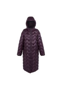 Parka damska Regatta Cambrie II. Kolor: fioletowy. Materiał: puch. Sport: turystyka piesza #1