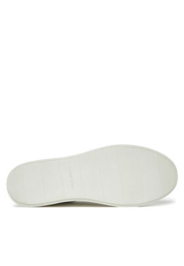 Calvin Klein Sneakersy HM0HM01769 Biały. Kolor: biały. Materiał: skóra
