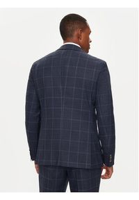 BOSS - Boss Garnitur C-Huge 50521650 Granatowy Slim Fit. Kolor: niebieski. Materiał: wełna #7
