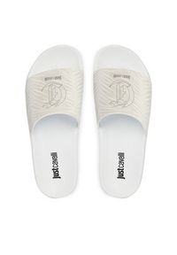 Just Cavalli Klapki 80RA3SZ2 ZSE53 Beżowy. Kolor: beżowy. Materiał: syntetyk #4