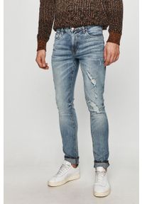Guess Jeans - Jeansy Miami. Kolor: niebieski. Materiał: jeans #1