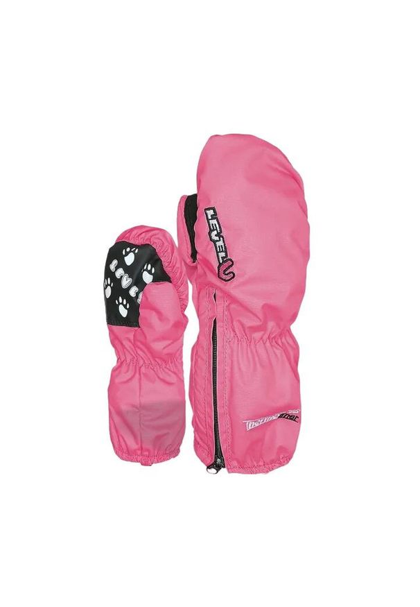 Rekawice narciarskie Level Kiddy. Kolor: różowy. Materiał: poliester. Sezon: zima. Sport: narciarstwo