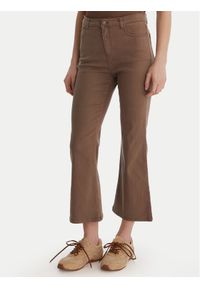 Marella Jeansy Ronco 2613131055 Brązowy Slim Fit. Kolor: brązowy #1