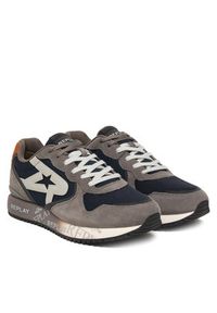 Replay - REPLAY Sneakersy GMS9I .000.C0010L Beżowy. Kolor: beżowy. Materiał: zamsz, skóra #4