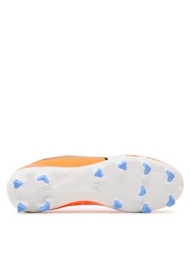 Puma Buty do piłki nożnej Ultra Play Fg/Ag Ultra 107224 01 Pomarańczowy. Kolor: pomarańczowy. Materiał: skóra