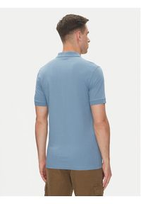 BOSS Polo Passenger 50507803 Niebieski Slim Fit. Typ kołnierza: polo. Kolor: niebieski. Materiał: bawełna #5