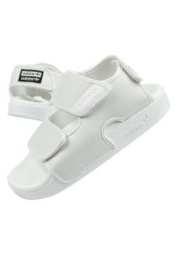 Adidas - Sandały adidas Adilette U EG5026 białe. Zapięcie: rzepy. Kolor: biały. Materiał: materiał. Sezon: lato