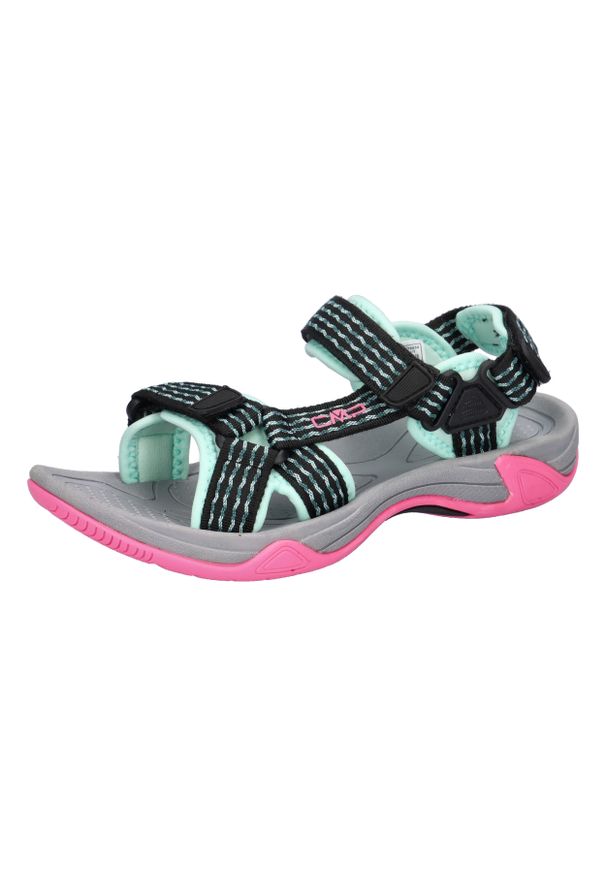 Sandały dziecięce CMP Kids Hamal Hiking. Okazja: na co dzień. Kolor: wielokolorowy, szary, czarny