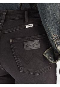 Wrangler Jeansy 112371749 Czarny Straight Fit. Kolor: czarny