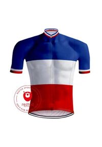 REDTED - Retro Trikolor francuska Jersey - Redted. Kolor: czarny. Materiał: poliester. Długość: długie. Sport: kolarstwo