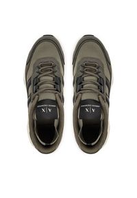 Armani Exchange Sneakersy XM001682 AF17359 U8144 Zielony. Kolor: zielony. Materiał: materiał