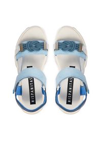 Hispanitas Sandały CHV264679 C003 Niebieski. Kolor: niebieski. Materiał: skóra #4