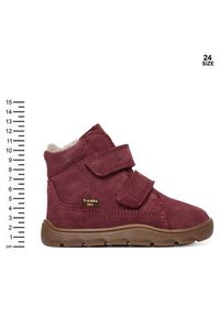 Froddo Śniegowce G2110151-4 M Bordowy. Kolor: czerwony. Materiał: skóra, zamsz #6
