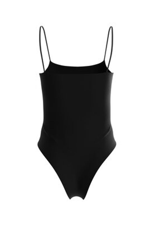 Guess Body Carrie O2GM12 KBBU1 Czarny Slim Fit. Kolor: czarny. Materiał: bawełna