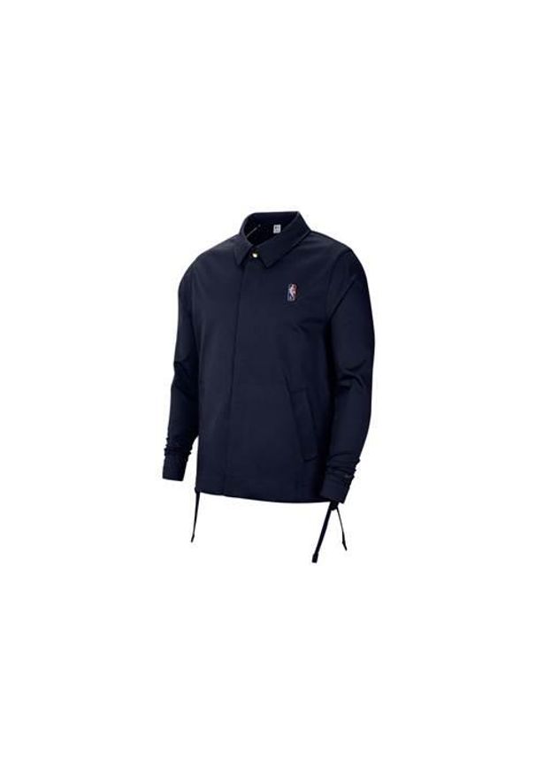 Kurtka uniwersalna męska Nike Nba Team 31 Coach Courtside College. Kolor: czarny. Materiał: syntetyk. Sport: bieganie