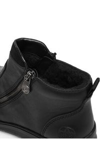 Rieker Botki CEO-Z0060-00 Czarny. Kolor: czarny. Materiał: materiał #3