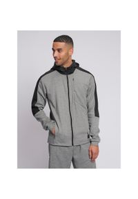Bluza fitness męska Hummel hmltropper zip z kapturem. Typ kołnierza: kaptur. Kolor: szary. Sport: fitness