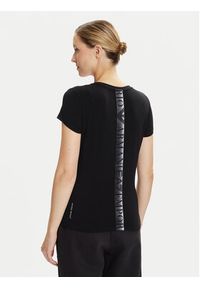 EA7 Emporio Armani T-Shirt 7W000673 AF12945 UC001 Czarny Slim Fit. Kolor: czarny. Materiał: wiskoza #10