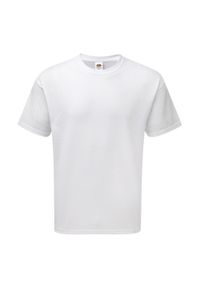 FRUIT OF THE LOOM - Męska Koszulka Polo W Oryginalnym Stylu (zestaw 3 Sztuk). Typ kołnierza: polo. Kolor: biały