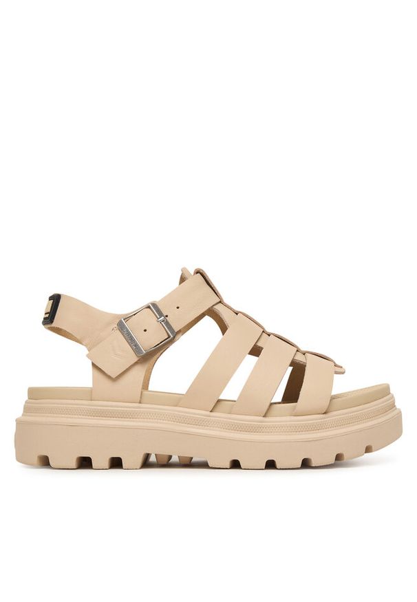 Sandały Palladium. Kolor: beżowy