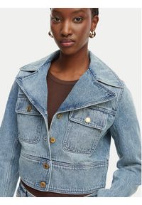 MICHAEL Michael Kors Kurtka jeansowa MS610DYLAA Niebieski Regular Fit. Kolor: niebieski. Materiał: bawełna #2