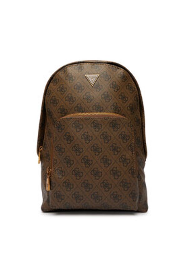 Guess Plecak HMMILO P6202 Brązowy. Kolor: brązowy. Materiał: skóra