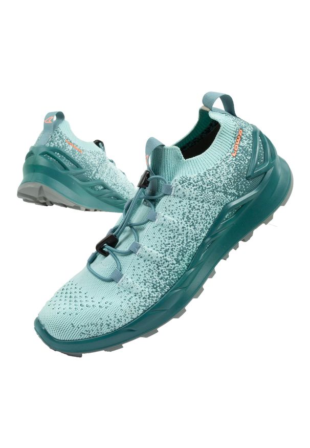 Buty sportowe damskie Lowa Fusion Low. Okazja: na co dzień. Kolor: niebieski. Sport: turystyka piesza