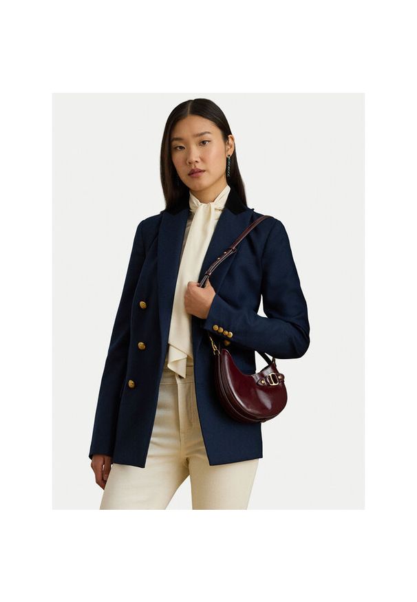 Lauren Ralph Lauren - Torebka LAUREN RALPH LAUREN. Kolor: czerwony