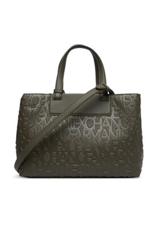 Armani Exchange Torebka XW001222 AF15774 U7043 Zielony. Kolor: zielony. Materiał: skórzane