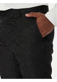 Karl Lagerfeld - KARL LAGERFELD Spodnie garniturowe 255002 553038 Czarny Slim Fit. Kolor: czarny. Materiał: syntetyk