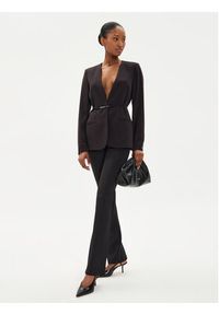 Calvin Klein Marynarka K20K207154 Czarny Slim Fit. Kolor: czarny. Materiał: syntetyk