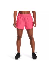 Spodenki krótkie damskie Under Armour Flex Woven Short 3in. Kolor: różowy. Długość: krótkie