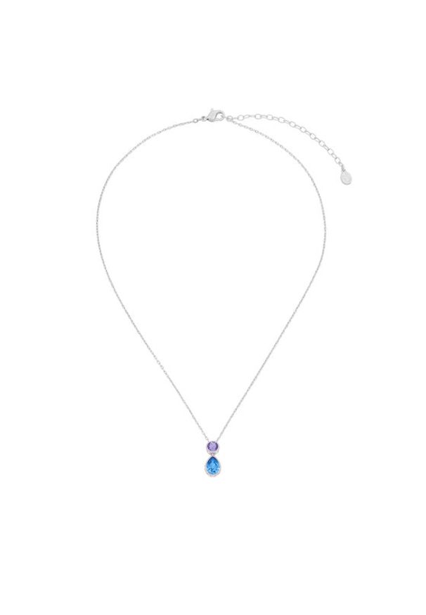 Swarovski Naszyjnik Chroma 5738473 Srebrny. Materiał: metalowe. Kolor: srebrny