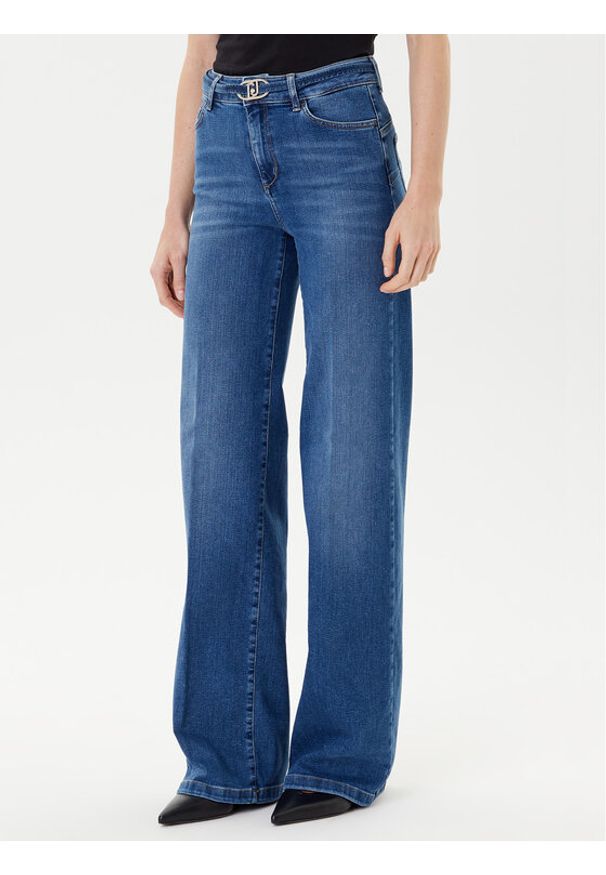 Liu Jo Jeansy UF5100 D0264 78899 Granatowy Regular Fit. Kolor: niebieski
