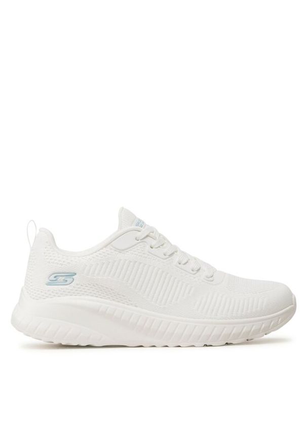 skechers - Skechers Sneakersy BOBS SPORT Face Off 117209/OFWT Biały. Kolor: biały. Materiał: materiał, mesh. Model: Skechers Sport