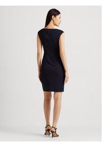 Lauren Ralph Lauren Sukienka koktajlowa 253906356001 Granatowy Regular Fit. Kolor: niebieski. Materiał: syntetyk. Styl: wizytowy #3