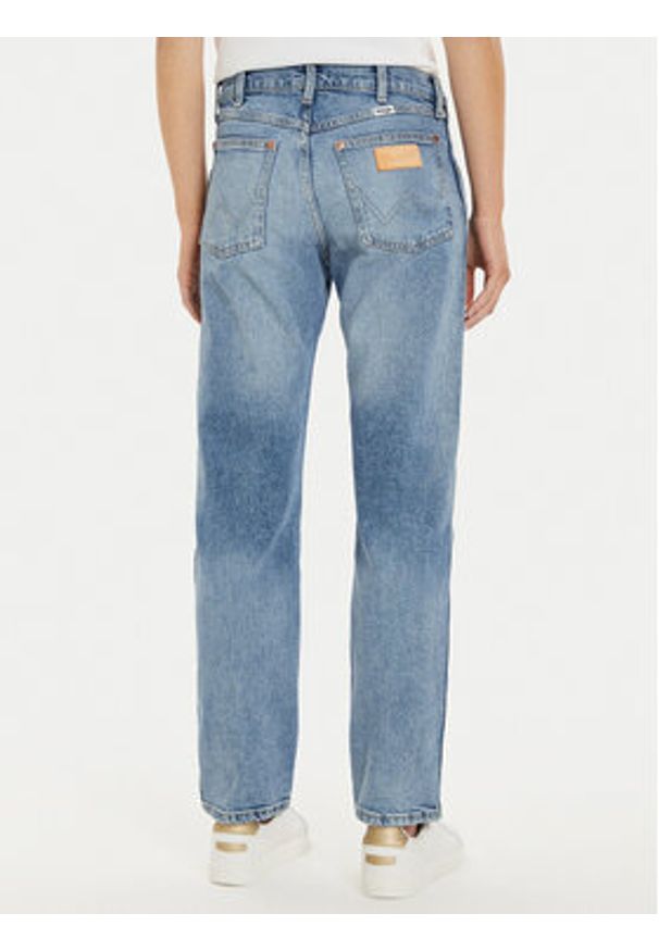 Wrangler Jeansy Sunset 112356409 Niebieski Straight Fit. Kolor: niebieski