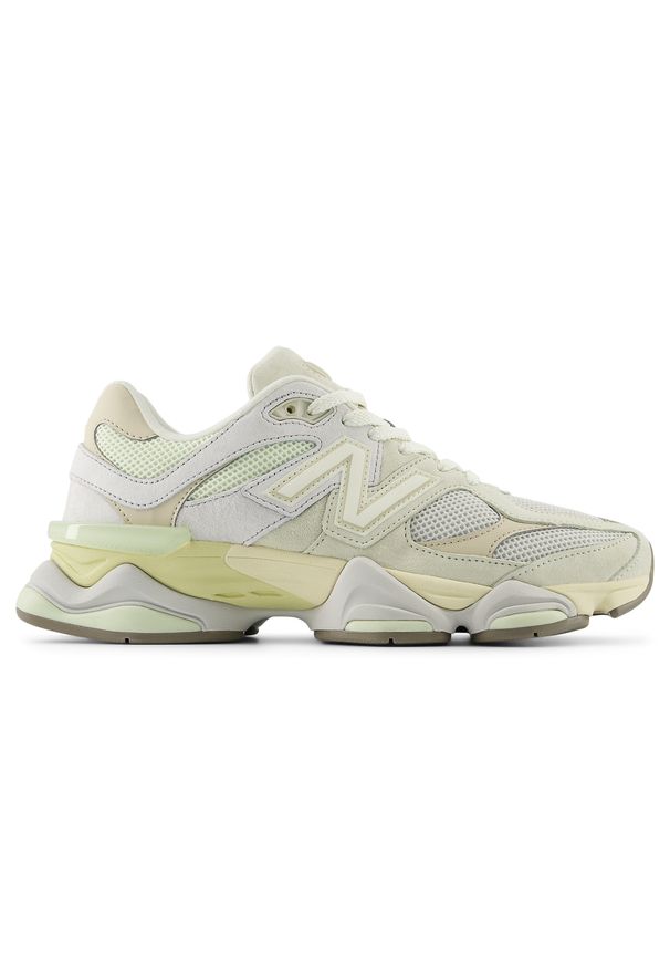 Buty unisex New Balance U9060EEP – beżowe. Kolor: beżowy. Materiał: guma, materiał, skóra, syntetyk. Szerokość cholewki: normalna. Sport: turystyka piesza