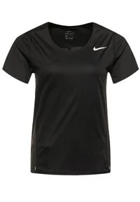Nike Koszulka techniczna City Sleek CJ9444 Czarny Regular Fit. Kolor: czarny #4