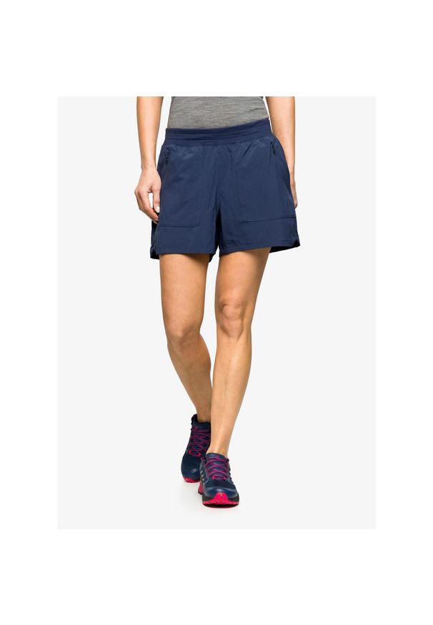 ROYAL ROBBINS - Spodenki turystyczne damskie Royal Robbins Spotless Evolution Short. Kolor: niebieski