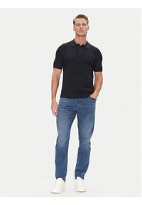 JOOP! Jeans Polo 15 JJK-08Vicono 30045448 Granatowy Modern Fit. Typ kołnierza: polo. Kolor: niebieski. Materiał: bawełna